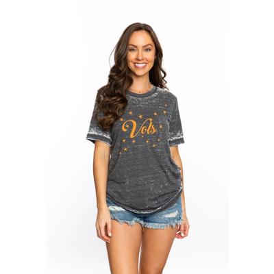 Tennessee Stewart Simmons Vols Acid Wash Crew Tee