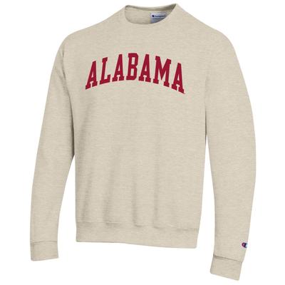 Alabama Champion Arch Logo Fleece Crew