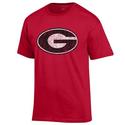 Georgia Champion Giant Logo Short Sleeve Tee