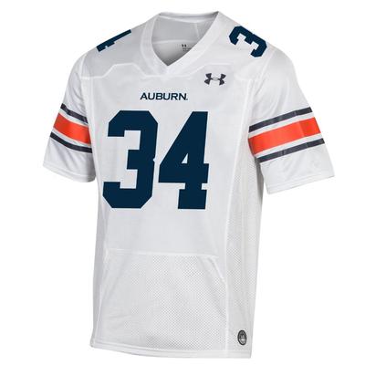 Auburn Under Armour Men's Premier Replica #34 Football Jersey