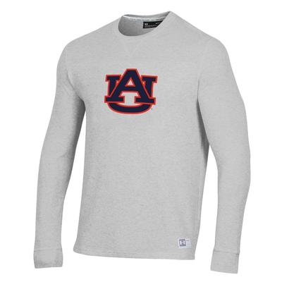 Auburn Under Armour Men's Game Day Off Grid Waffle Crew