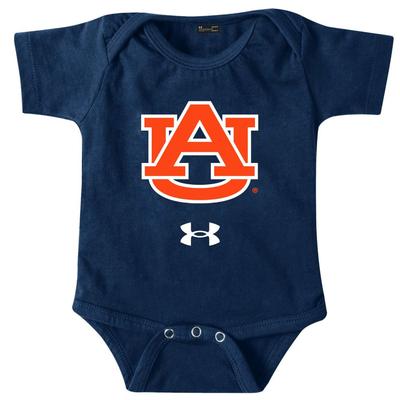 Auburn Under Armour Infant Polyester AU Logo Onesie