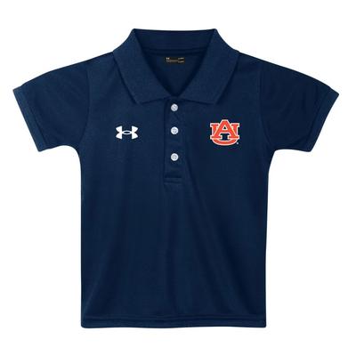 Auburn Under Armour Toddler Polyester Polo AU Logo Shirt