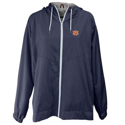 Auburn Summit Full Zip Hooded Rain Jacket