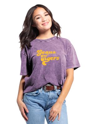 LSU Chicka-D Women's Everybody Vintage Short Sleeve Tee