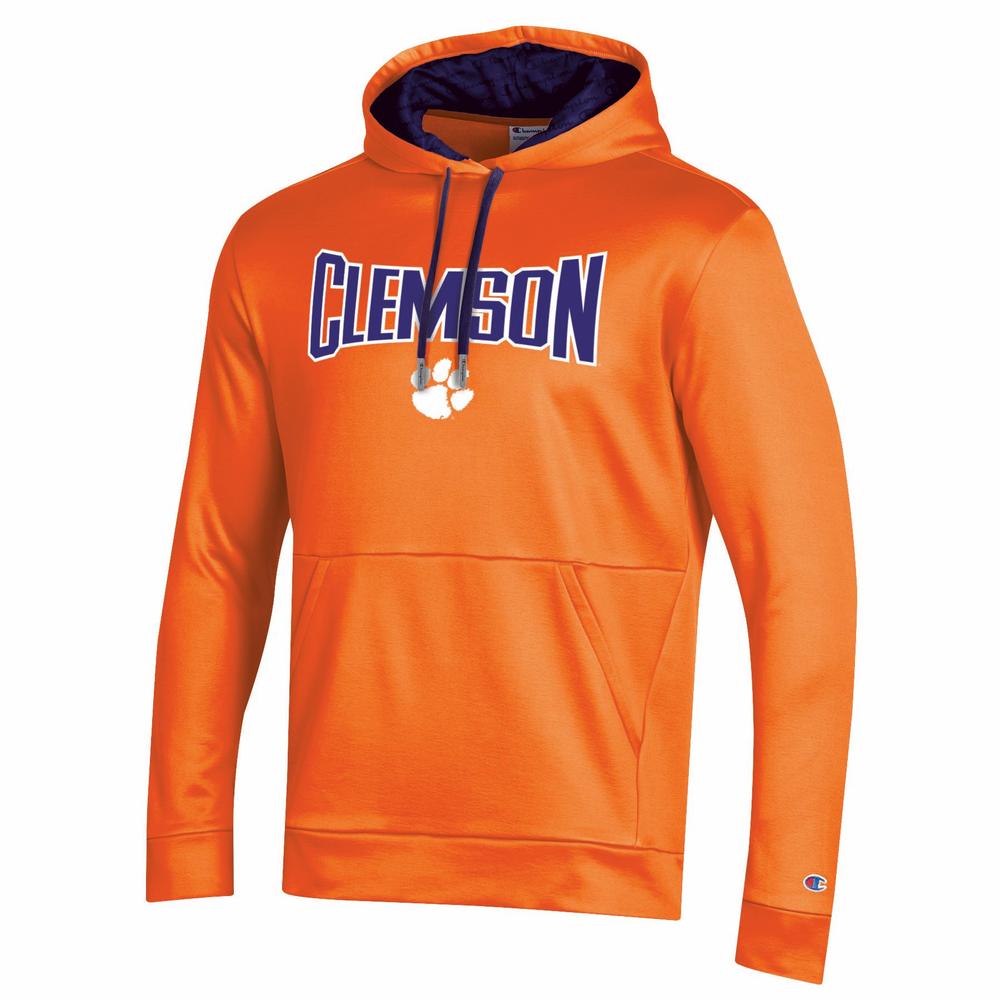 Clemson | Clemson Champion Field Day Fleece Hoody | Alumni Hall