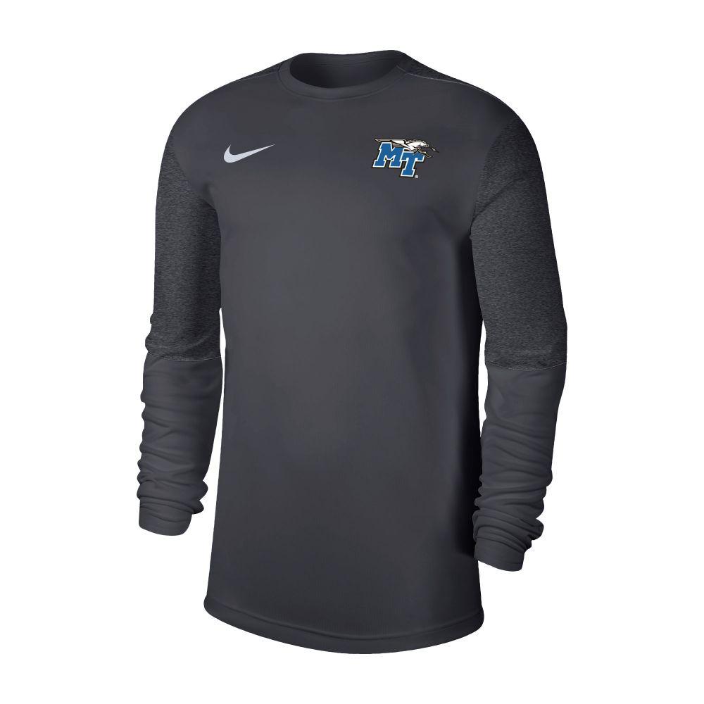 Mtsu Nike Men's Coaches Uv Long Sleeve Top