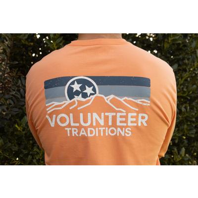 Tennessee Volunteer Traditions Orange Horizon Long Sleeve Pocket Tee