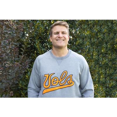 Tennessee Volunteer Traditions Vol Script Fleece Crewneck