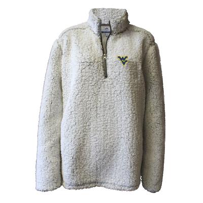 wvu sherpa pullover