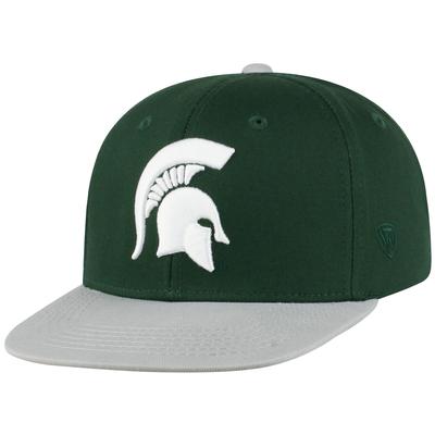 Michigan State Top of the World Youth Maverick Flatbrim Hat