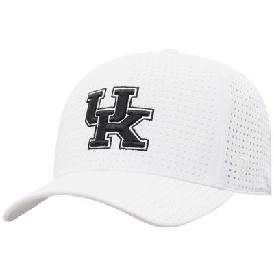 Kentucky Top of the World White Onefit Vent Mesh Hat