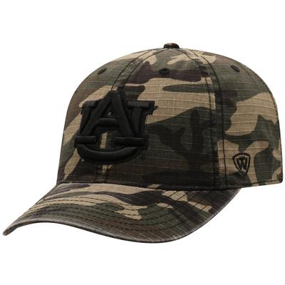 Auburn Top of the World Camo Woodland Hat