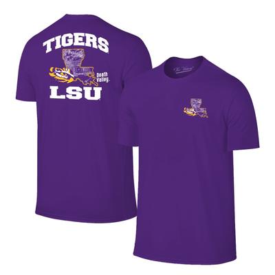 LSU Tigers Death Valley Short Sleeve Tee