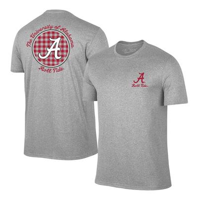 Alabama Women's Gingham Short Sleeve Tee
