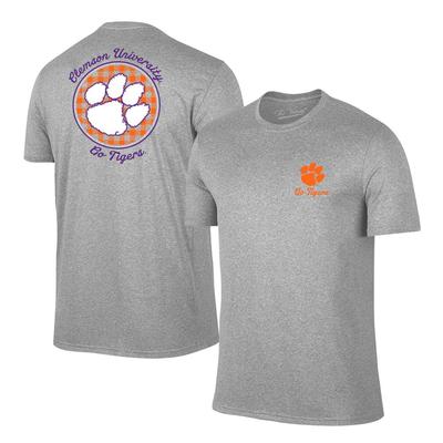 Clemson Women's Gingham Short Sleeve Tee