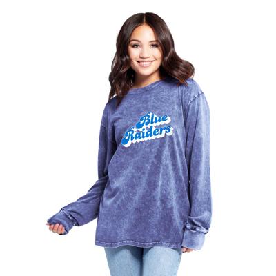 MTSU Women's Chicka-D Vintage Concert Long Sleeve