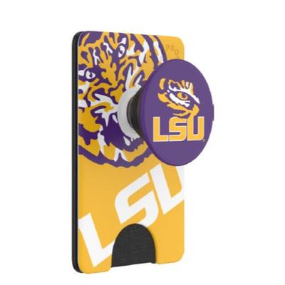 LSU PopSockets Tiger Logo PopWallet+