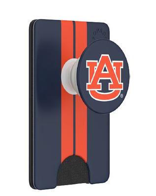 Auburn PopSockets Stripe PopWallet+