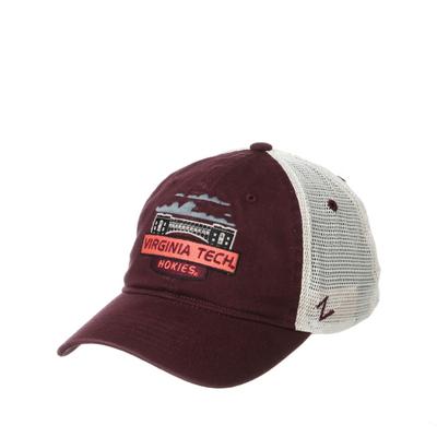 Virginia Tech Landmark Patch Mesh Trucker Hat