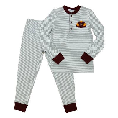 Ishtex Gobbler Kids Striped Pajama Set