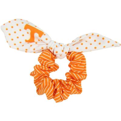 Tennessee Zoozatz Polka Dot Scrunchie with Bow