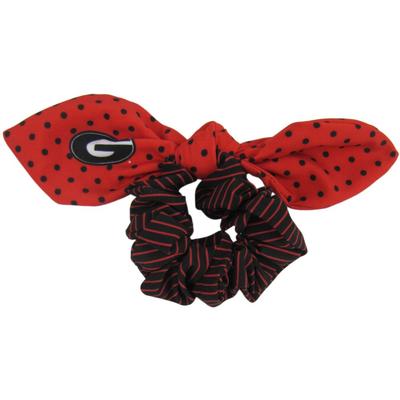 Georgia Zoozatz Polka Dot Scrunchie with Bow