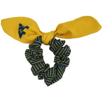 West Virginia Zoozatz Scrunchie with Bow