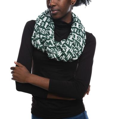 Michigan State Zoozatz Block Logo Scarf