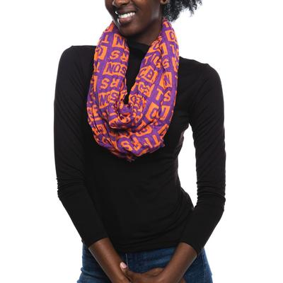 Clemson Zoozatz Block Logo Scarf