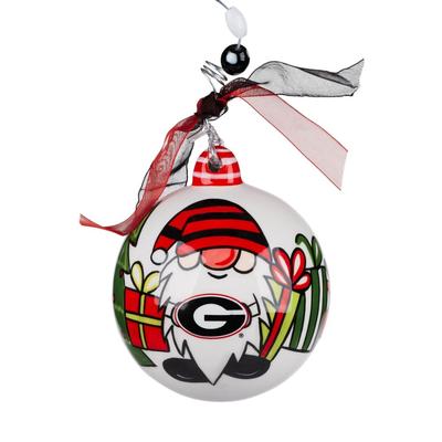 Georgia Bulldogs Gnome Ornament