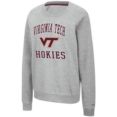 Virginia Tech Colosseum Women's Genius Fleece Crewneck