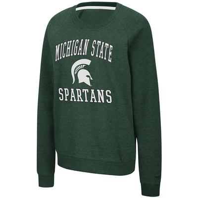 Michigan State Colosseum Women's Genius Fleece Crewneck