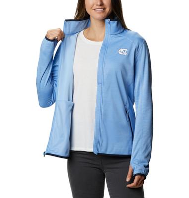 UNC Columbia Women's CLG Sapphire Trail Fleece Jacket