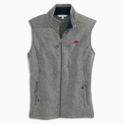 Arkansas Women's Southern Tide Gameday Fleece Vest