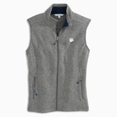 Clemson Women's Southern Tide Gameday Fleece Vest