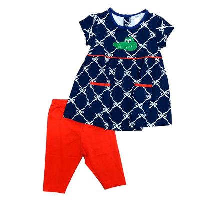 Ishtex Toddler Short Sleeve Tee & Capri Pant Set