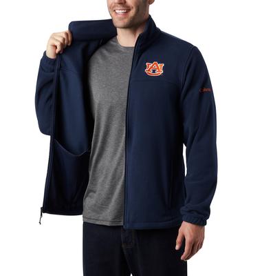 Auburn Columbia Men's Flanker III Fleece Jacket - Big Sizing