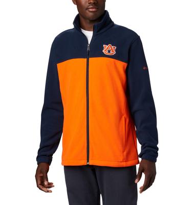 Auburn Columbia Men's Flanker III Fleece Jacket - Big Sizing