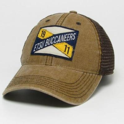 ETSU Legacy Frayed X Patch Trucker Hat