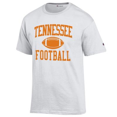 Tennessee Champion Men's Basic Football Tee Shirt