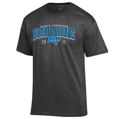 MTSU Champion Men's Blue Raiders 1911 Tee Shirt