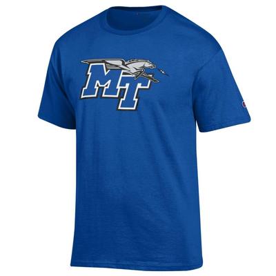 MTSU Champion Men's Giant Logo Tee Shirt