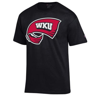 Western Kentucky Champion Men's Giant Towel Logo Tee Shirt