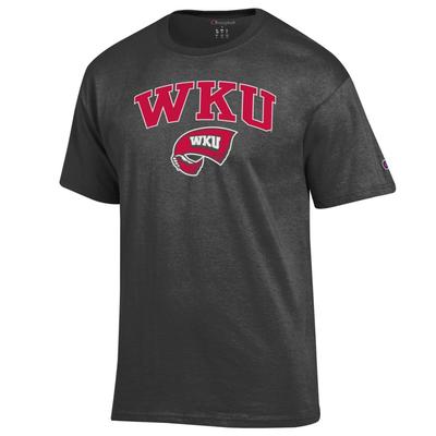 Western Kentucky Champion Men's Arch Towel Logo Tee Shirt