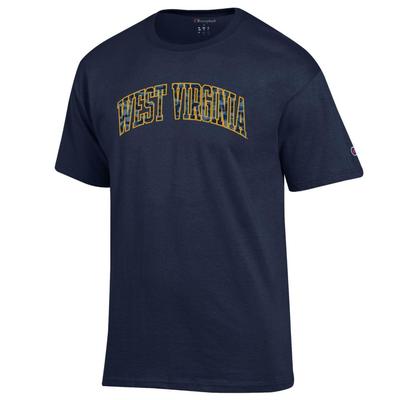 West Virginia Champion Men's Camo Arch Tee Shirt