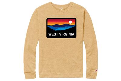 West Virginia Horizon Long Sleeve Shirt