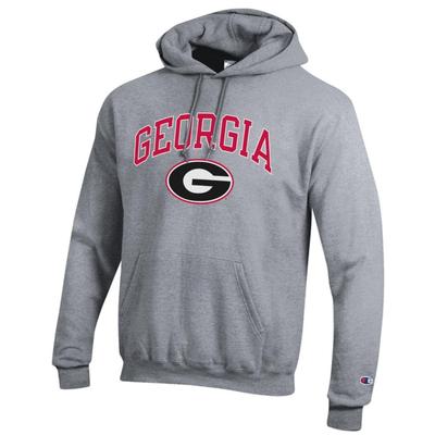 Georgia Champion Men's Arch Screen Hoody