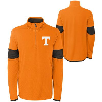 Tennessee YOUTH Field Poly Mesh 1/4 Zip Pullover