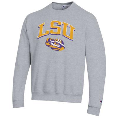 LSU Champion Arch Fleece Crew